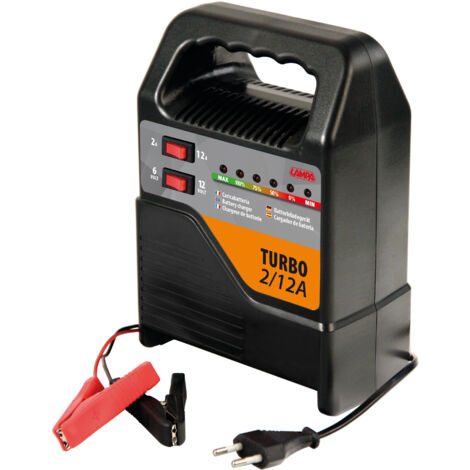 Turbo 2/12 A, Caricabatteria 6/12V
