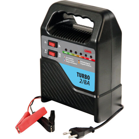 Turbo 2/8 A, Caricabatteria 6/12V