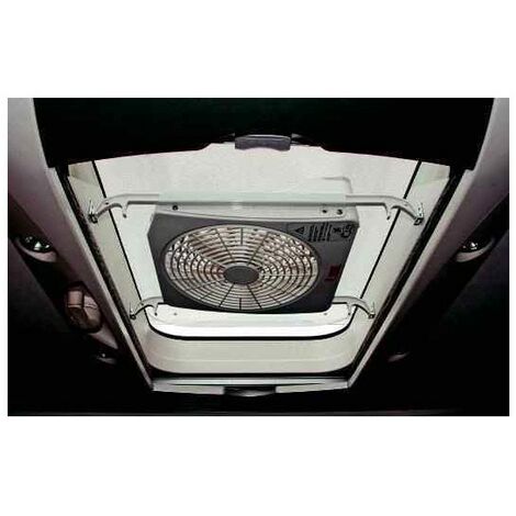 Ventilateur de refroidissement de voiture, 12v 80w Universel 10 pales à  pales incurvées Radiateur électrique Ventilateur de refroidissement de  moteur pour camping-car avec kit de montage, B