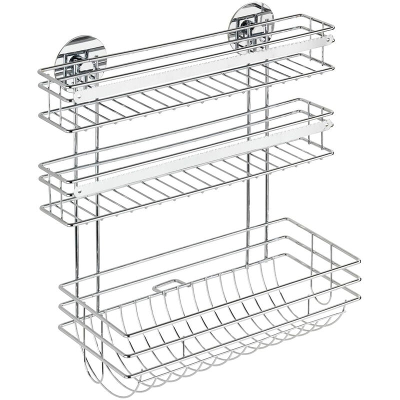 

Turbo-Loc® portarrollos de cocina Trio fijar sin taladrar - Wenko