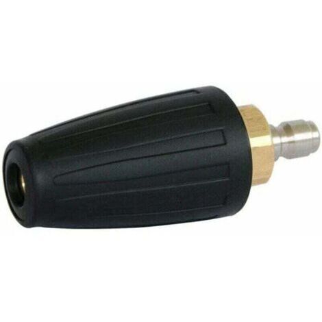 Turbo nozzle rotante, terminali rotativi a turbina 3600 psi, lance rotative per lavaggio a pressione con raccordo rapido 1/4" per lavatrici a pressione ad acqua fredda