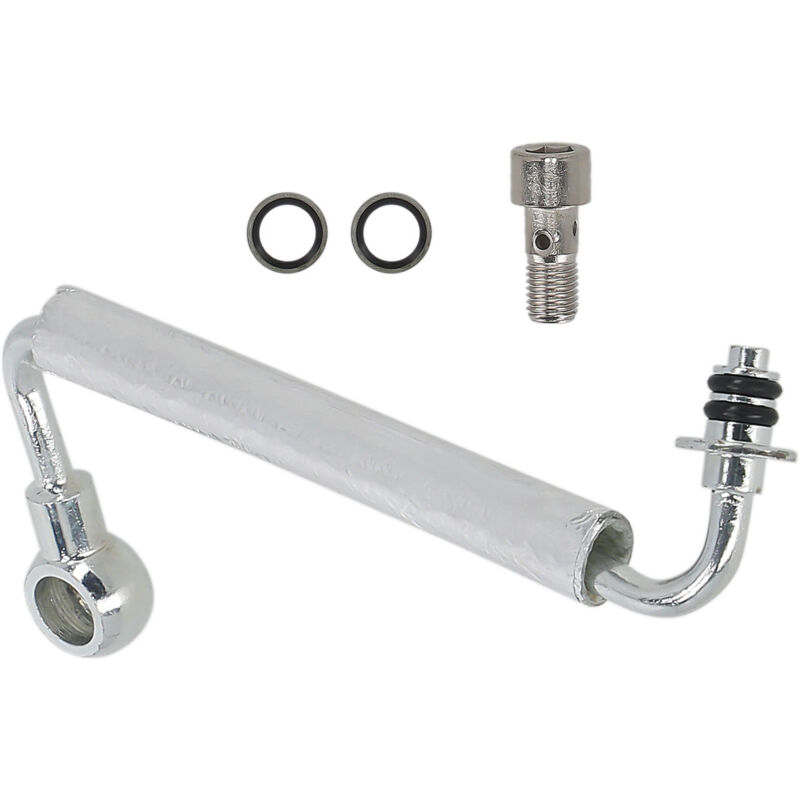 Image of Maxpeedingrods - Turbo Oil Feed Pipe for Chevrolet Cruze Sonic Trax 1.4L 2011-2019 25198546 Steel