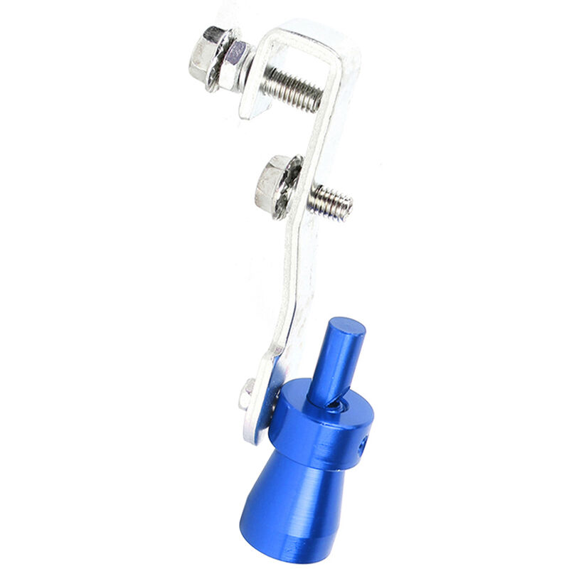 

Happyshopping - Turbo Sound Whistle Tubo de escape Tubo de escape BOV Simulador de valvula de escape Aluminio,Azul,S