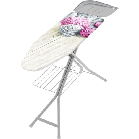 Turbo Vapor Bügelbrett 120x40cm platzsparend mit höhenverstellbar COLOMBO