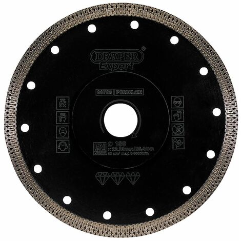 Turbo-X 180mm Porcelain Diamond Blade (Model 99793) for Precise Cutting and Long-Lasting Performance