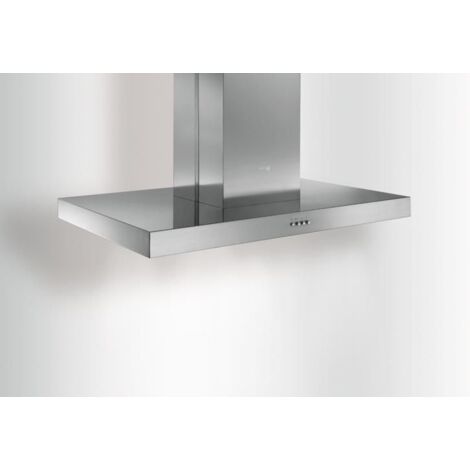Turboair ARENA IX-A PRF0006031 - Cappa a isola aspirante, 100 cm, 750 m³-h, Classe D, 65 dB, comandi meccanici, 3 velocita', 4 lampade alogene da 20 W, Acciaio Inox