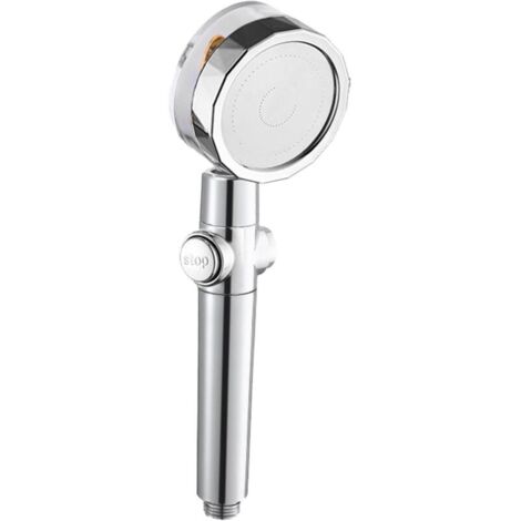 Turbopropeller-Hochdruckduschkopf, 360°-Standduschkopf, drehbarer Hochdruckduschkopf für Badezimmerarmatur, Ersatzteil
