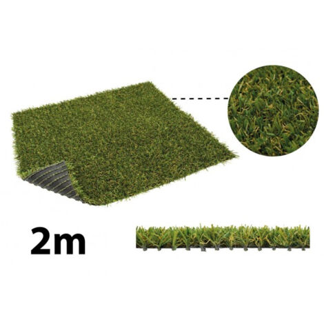 Turfgrass Alina 22mm 6147 Olive 2m De Large Vendu Au MĂŞtre - Turfgrass