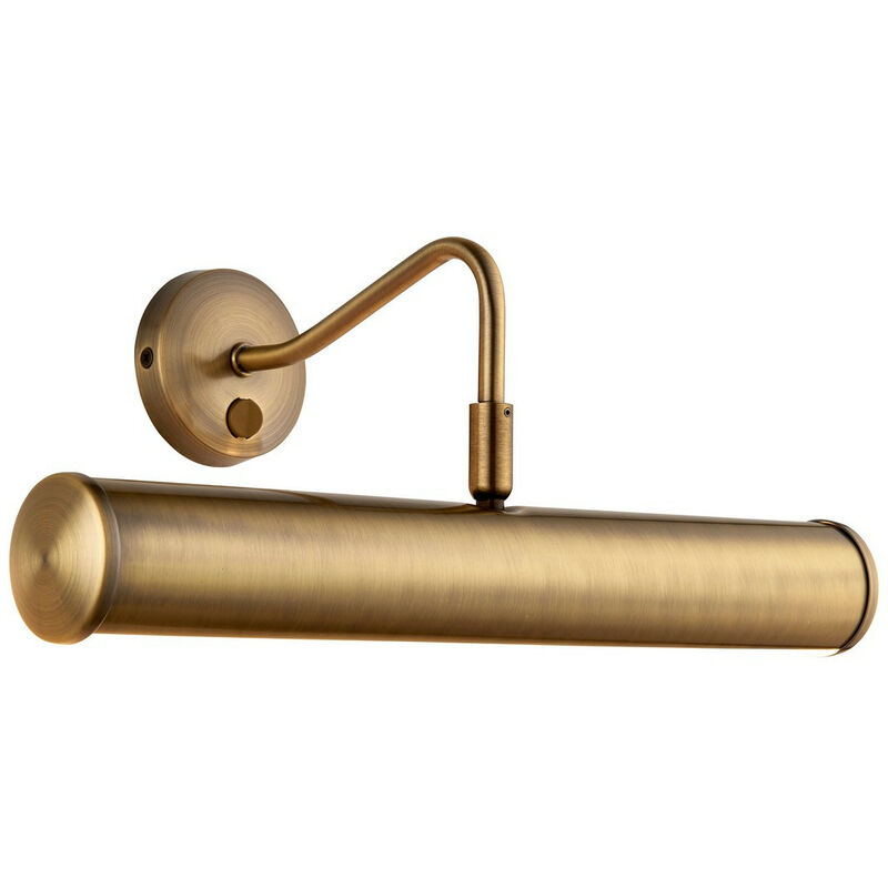 Endon - Turner - 2 Light Picture Wall LightAntique Brass, E14