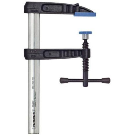 TURNUS 493K150 TORNILLO DE APRIETE OPTIMA CON SEGURO ANTIDESLIZANTE MANGO T 1500X120 MM RIEL 35X11 MM