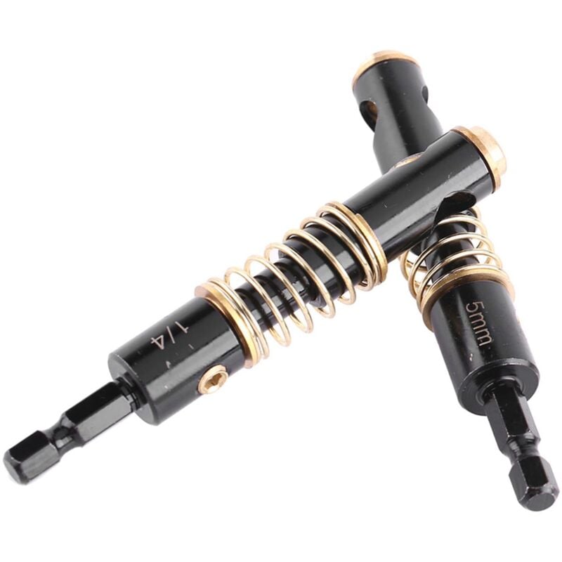 Image of Türscharnier Bohren Zentrieren, 5 Mm Bohrer Bohrer Professionelles Öffnungswerkzeug (2 Kombis)