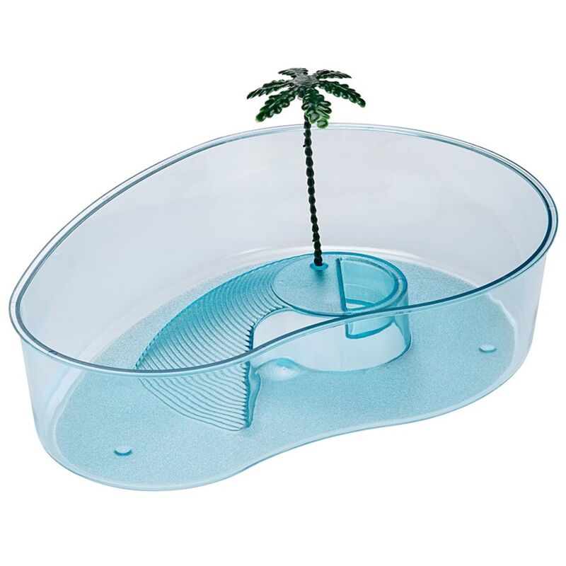 Arricot Bac en plastique pour petites tortues. Variante arricot - Misure: 31 x 22 x h 7.5 cm - - Ferplast