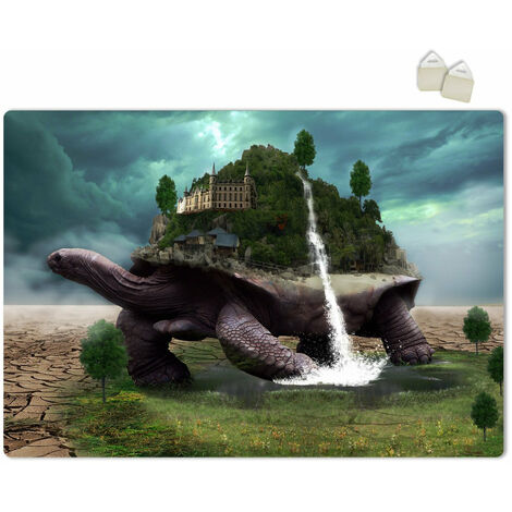 TURTLE CITY - POSTER in PVC da 3mm - Misura: 70x100 cm