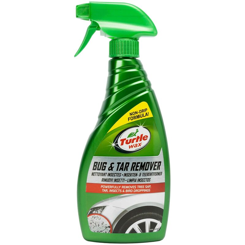 Turtle Wax - 52856 correcteur de graisse et de goudron facile nettoyant pour voiture sapin dur taches spray 500ML