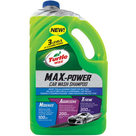 main image of "Turtle Wax 53284 M.A.X.-Power Car Wash Shampoo 4L - 53284"