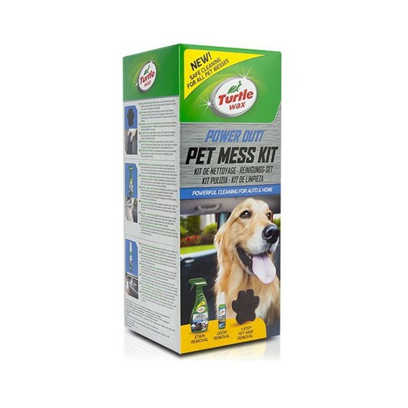 

Kit limpiador TW53055 Power Out Pet Mess (3 pcs) - Turtle Wax