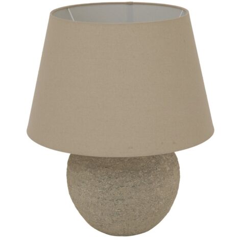 Tuscan Table Lamp - Ceramic - L32 x W32 x H40 cm - Brown