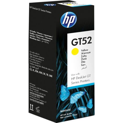 Tusz HP GT52 jaune 8000 str. (70ml)