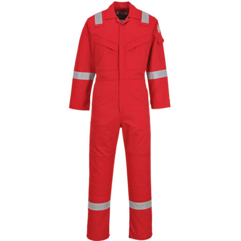Tuta antincendio e antistatica 350g Colore: Rosso Taglia 5XL - Portwest