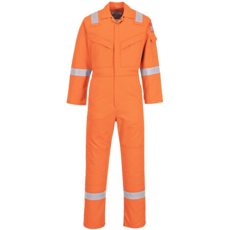 Tuta antistatica super leggera 210g Arancione S - FR(38-40) - UK(30-32)