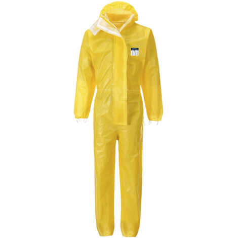 Tuta BizTex microporosa tipo 3/4/5/6 Giallo M