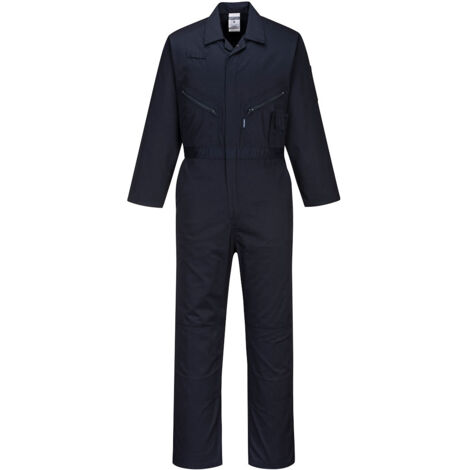 Tuta con ginocchiere Blu Navy S - FR(38-40) - UK(30-32)