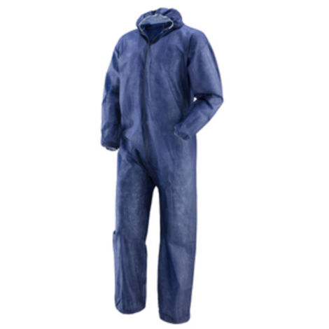 TUTA DA LAVORO MONOUSO 40 G/M2 BLU TG. XL- 1,0 pz