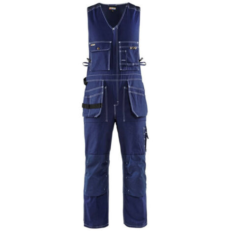 Tuta da lavoro senza maniche stretch 2650 - Navy 48