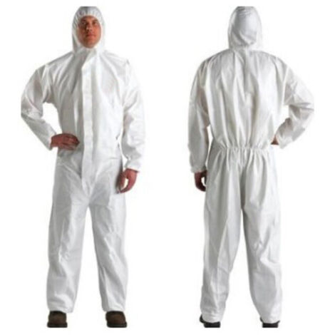 TUTA MONOUSO DPI CAT.III TIPO 5/6 CE-0624 TG.XXL BIANCO- 1,0 pz