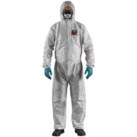 Tuta protettiva AlphaTec® 1600 Plus Taglia L bianca PSA III MICROGARD