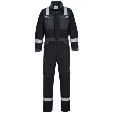 Tuta Wx3 Ignifuga Colore: Nero Taglia S - Portwest