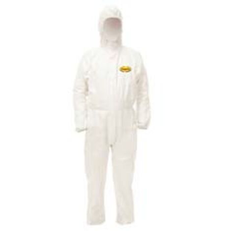 TUTE DI PROTEZIONE DA AGENTI CHIMICI CON CAPPUCCIO E CERNIERA  tg.XXXL    EXCEL