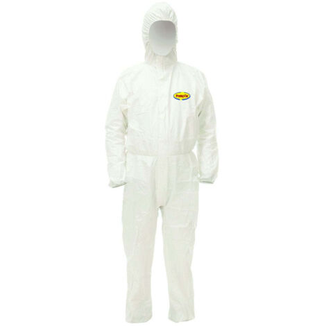 Tute Di Protezione Da Agenti Chimici Con Cappuccio E Cerniera - tg.XXXL - EXCEL PROTEXIO