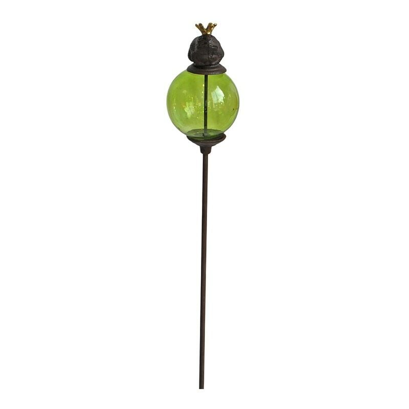 Tuteur boule grenouille vert 10x117cm - Vert