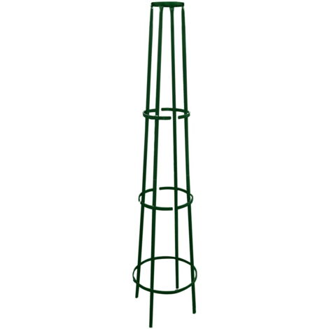 Tuteur Colonne Vert Sapin Soutien Robuste Pour Plantes Grimpantes - Louis Moulin