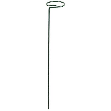 Tuteur de plantes 35cm pour soutien de tiges, support de culture pour rosiers, fleurs et légumes, croissance verticale et aérée.