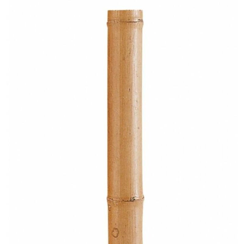 Tuteur Décoratif Bambou 180 cm, 35/40mm. Tuteurs Ronds en Bois, Piquets de Jardin, Séparation de pièce