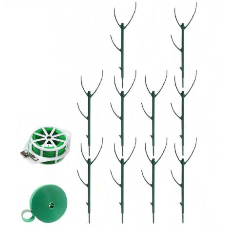 Tuteur empilable pour plantes en pot, supports grimpants réglables pour vignes, tomates, fleurs, pour le jardinage intérieur et extérieur