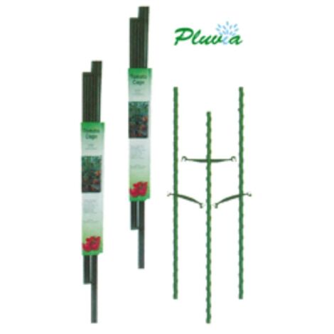 Tuteur en acier laminé vert 16 mm x 2,10 mètres