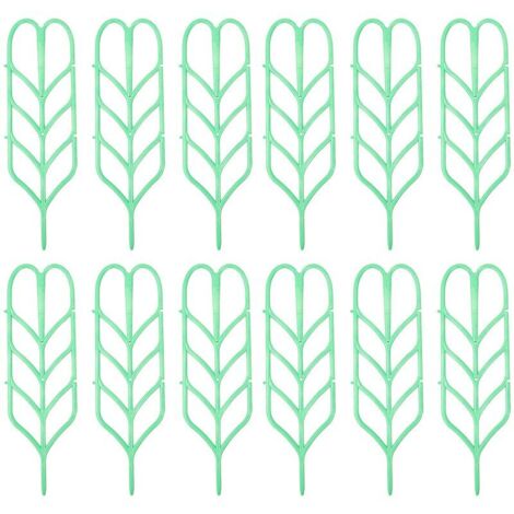 Tuteur pour plantes grimpantes, 12 mini-pots pour plantes d'intérieur. Insert en plastique pour pot de jardin.