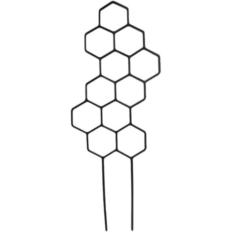 Tuteur pour plantes grimpantes, support en forme de feuille pour plantes en pot d'extérieur, 1 pièce