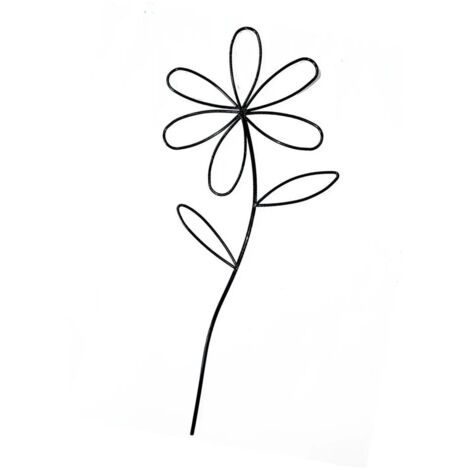 Tuteur pour pot de fleurs treillis L