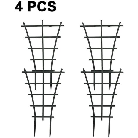 Tuteur pour pots, treillis pour plantes d'intérieur, mini treillis pour plantes grimpantes, support pour plantes de jardin à faire soi-même, treillis superposé, support pour plantes grimpantes en pot