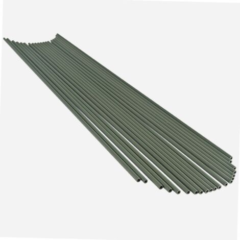 Tuteurs en plastique 20 pièces – Petit diamètre pour petites plantes grimpantes – Support stable pour balcon et jardin – Tenax