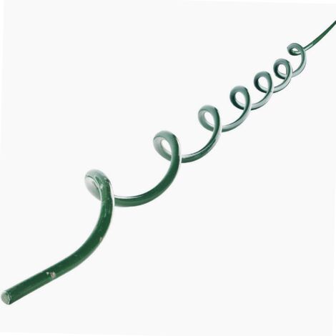 Tuteurs métalliques spirale 5 pièces – 1,80 m – Résistants pour tomates et plantes grimpantes – Installation facile et stable – Windhager