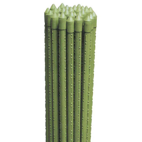 Tutore Canna in Acciaio Plastificata - H 180 cm Ø 11 mm - 50 Pezzi - T-REX