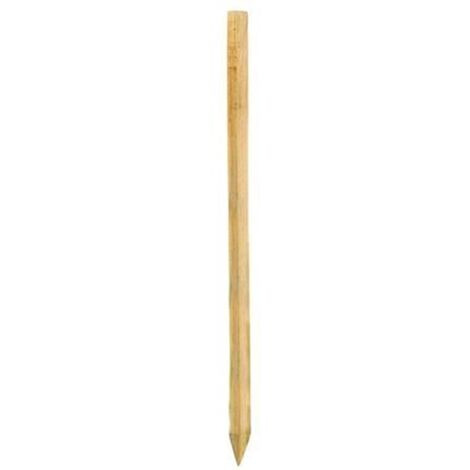 TUTORE LEGNO CON PUNTA IN PINO IMPREGNATO  -- cm.2,8x2,8x150h.  PZ 1  FER 428071