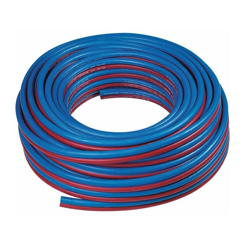 Besoin D'habitat - Tuyau caoutchouc bleu - rouge (oxygène - acétylène) - gce