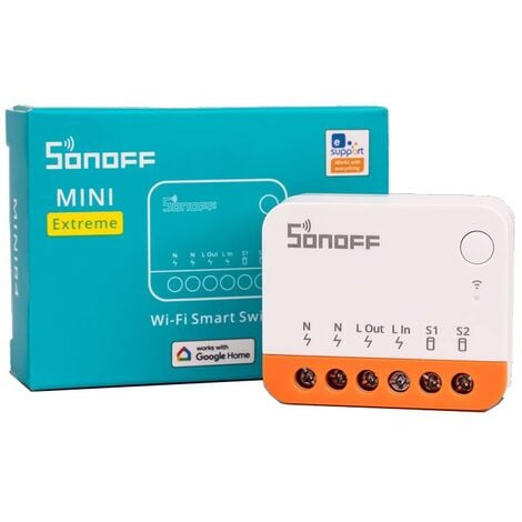 SONOFF Tuya Avatto Mini-r4 Wifi Doppio Interruttore