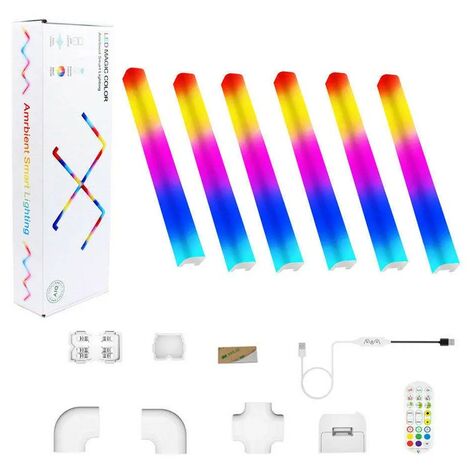 Tuya Barre Luminose Led Smart Wifi a Parete RGBIC